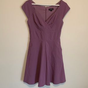 Le Chateau purple/ mauve knee length dress